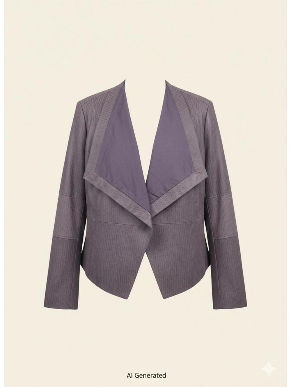 209-G.I.L.I. Leather and Cotton Blend Jacket size 14 / PTP 21